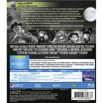 Frankenweenie (Formato Blu-Ray)