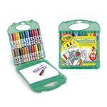 Crayola - Juego de rotuladores lavables SuperTips, 65 piezas en colores  pastel ㅤ, Crayola Actividades