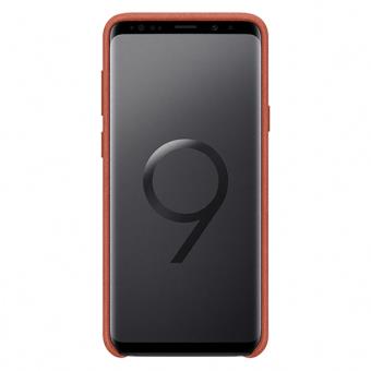 Funda Samsung Alcantara Cover Rojo para Samsung S9+