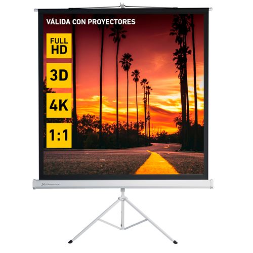 Pantalla De Proyección Trípode Phoenix 112''