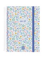 Agenda Escolar Finocam Secundaria Sep 2026 - Jun 2027 4º - 155x212 Mm 1 Día Página Fiori Catalán
