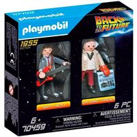 Playmobil Back to the Future Marty Mcfly y Dr. Emmett Brown
