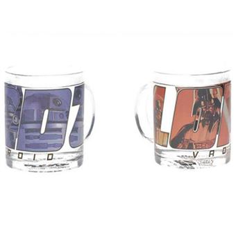 Taza termocromática Star Wars - Vader + R2D2