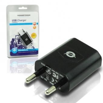 Conceptronic Cargador USB 1A
