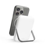 Powerbank Puro MagSafe 5.000mAh Blanco con soporte
