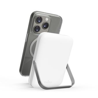 Powerbank Puro MagSafe 5.000mAh Blanco con soporte