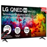 TV QNED 65" LG 65QNED72B6B evo MiniLED AI 4K UHD 2026 Smart TV