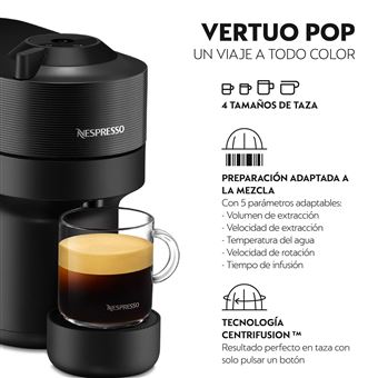 Cafetera de cápsulas Nespresso Krups Vertuo Pop Menta - Comprar en