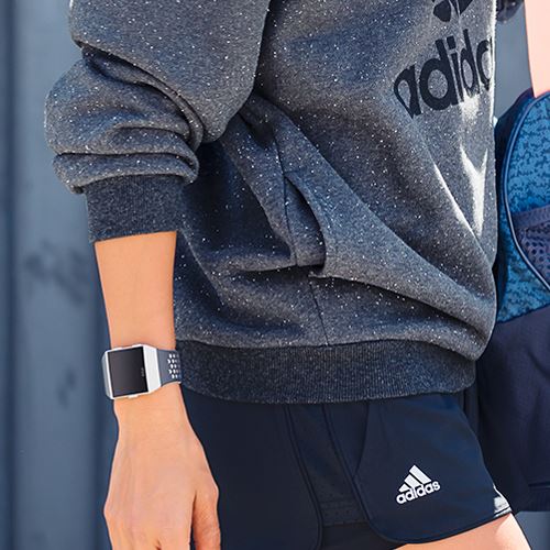 Fitbit Ionic Edición Adidas Gris/Plara Reloj conectado - Comprar mejor | Fnac