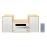Microcadena Bluetooth Pioneer X-CM56 Blanco_0