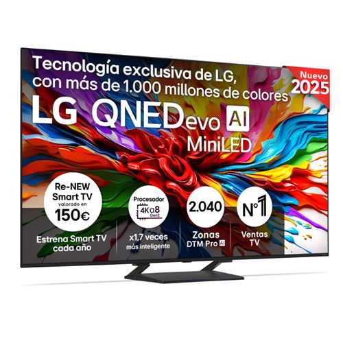 Tv Qned 85" Lg 85qned93 Evo Ai 4k Smart Tv