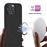 Funda 4-ok Silk Magnet Negro para iPhone 14 Pro