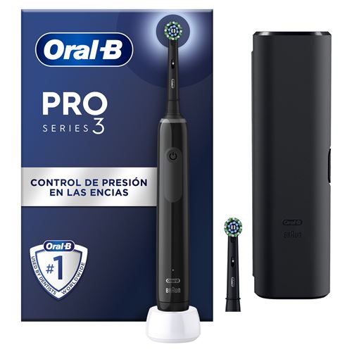 Cepillo eléctrico Oral-B Pro 1 750 Negro + Funda - Comprar en Fnac