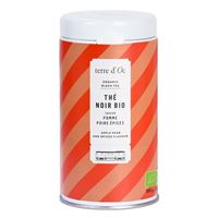 Té negro orgánico manzana pera Especias Nature et decouvertes