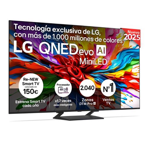 Tv Qned 75" Lg 75qned93 Evo Ai 4k Smart Tv