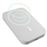 Powerbank con MagSafe Puro LCD PowerMag 5000mAh USB-C Blanco