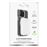 Powerbank con MagSafe Puro LCD PowerMag 5000mAh USB-C Blanco