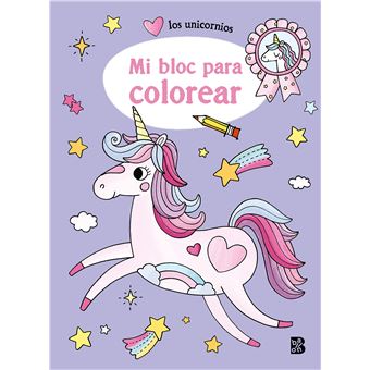 Los unicornios - mi bloc para colorear