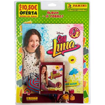 Blíster álbum + 15 sobres Soy Luna Panini - 1