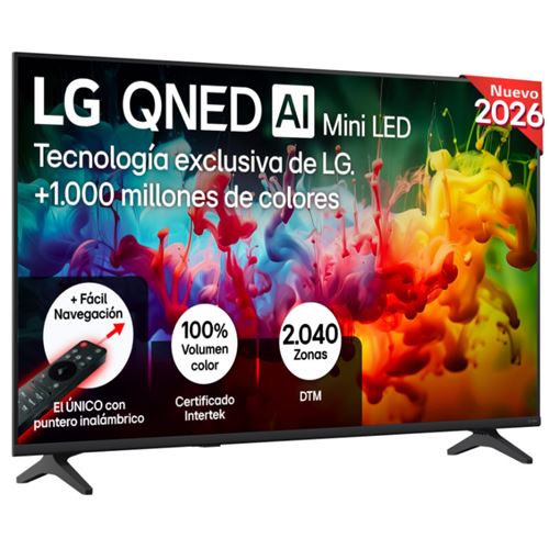Tv Qned Lg 50" 50qned72b6b Evo Miniled Ai 4k Uhd 2026 Smart Tv