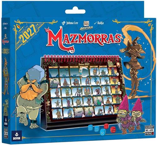 Calendario devir 365 aventuras dungeon 2027