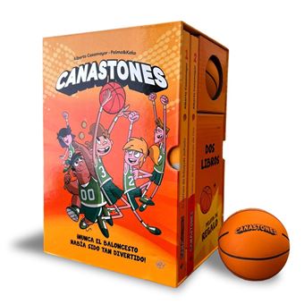 Estuche Canastones: 2 libros + pelota