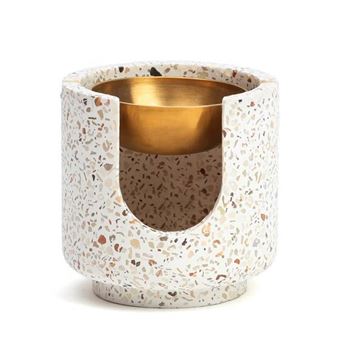 Quemador de terrazo para incienso y plantas naturales Nature et decouvertes - 1