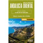 Mapa de carreteras de Andalucía oriental 1:340.000