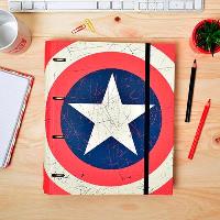 Carpeblock Marvel Capitán América 4 anillas