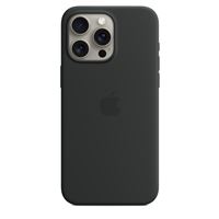 Funda de silicona Apple Negro para iPhone 15 Pro Max