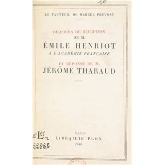 Le fauteuil de Marcel Prévost - 1