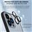 Funda 4-ok Cover Lens MagSafe Negro para iPhone 14