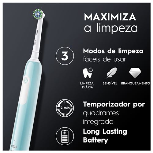 Cepillo eléctrico Oral-B Pro 1 750 Negro + Funda - Comprar en Fnac