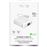 Powerbank Puro Cube 10 10000mAh USB-C/USB-A con pantalla LCD Blanco