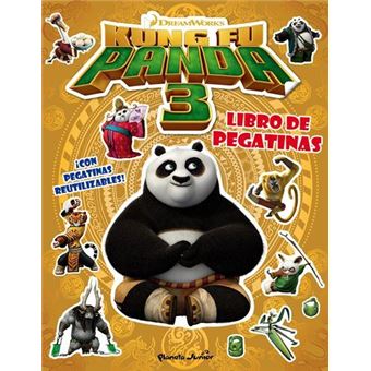 Kung fu panda 3. libro de pegatinas