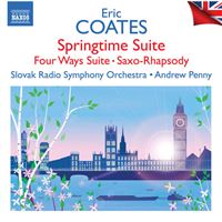 Coates. Springtime Suite. Four Ways Suite. Rapsodia para saxo - CD