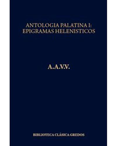Antologia Palatina I Epigramas Helenisticos 5 En Libros Fnac