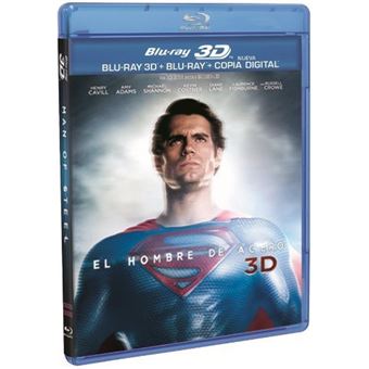 El hombre de acero - 3D + Blu-Ray