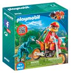Playmobil - Moto Con Velociraptor - Imagen 2