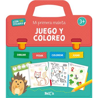 Juego y coloreo +3 primera maleta