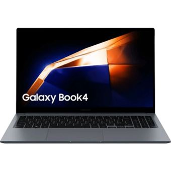Ordenador portátil Samsung Galaxy Book4, Intel Core i7-1355U, 16GB RAM, 512GB SSD, Intel Iris Xe, Windows 11 Home, 15.6" Full-HD, Gris