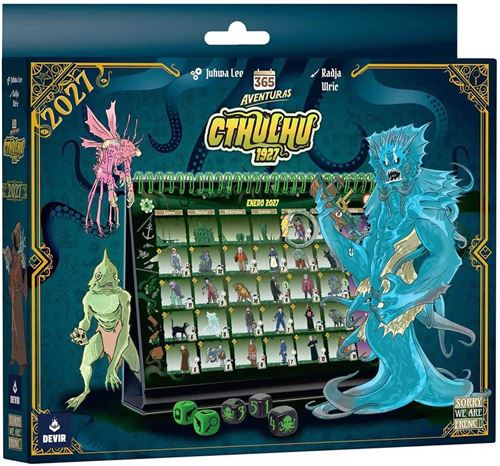 Calendario devir 365 aventuras cthulhu 2027