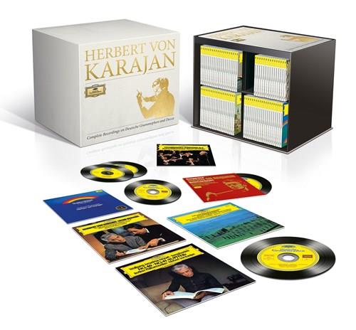 KARAJAN 1980s CDボックスセット Box Set Herbert von Karajan - Grabaciones completas para Deutsche