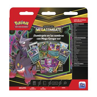 Baraja Megacombate Pokémon Mega-Gengar - Juego de cartas - Comprar