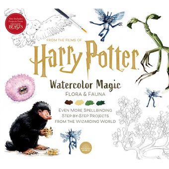  Harry Potter: Watercolor Magic: Flora & Fauna