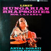 Liszt - Hungarian Rhapsodies 1-4-5-6 - Vinilo