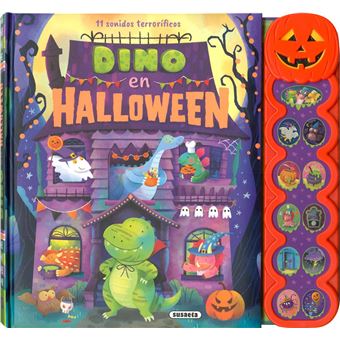Dino en Halloween