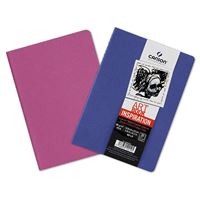 Pack 2 cuadernos de dibujo Canson Inspiration A5 Fino 96 g 30 h ultramar-violeta