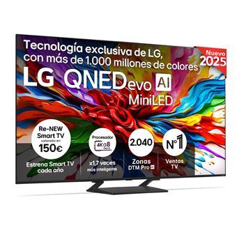 TV QNED 55" LG 55QNED93 EVO AI 4K Smart TV - 1