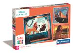 Funko Puzzle El Rey Leon Disney 3X48pzs - Imagen 2